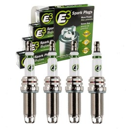 4 pc E3 Spark Plugs compatible with Jeep Renegade 2.4L L4 2015-2021