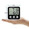 Digital Thermometer Indoor Hygrometer Humidity Meter Room Temperature Monitor Large