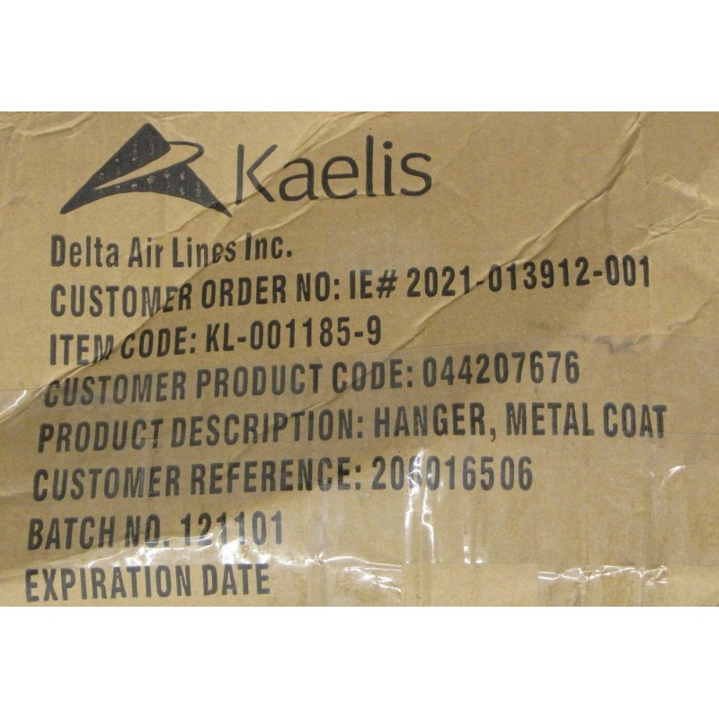 NEW Delta Airlines Coat Hanger for First Class Business Class