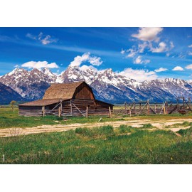 BEDUKE Jigsaw Puzzles for Adults 1000 Pieces Grand Teton National Park Precise Interlocking Thick Sturdy Cardboard Family Game 1000 Piece Puzzle Age 14+