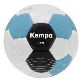Kempa Leo Handball Ball for Children and Adults, Grey/Black, 2