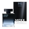 MEXX BLACK Man Eau de Parfume, verführerisch-intensiver Duft mit aquatisch-holzigen