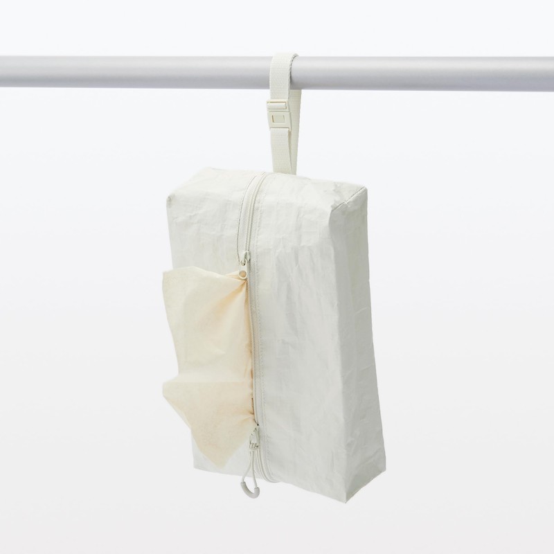 MUJI NGB96A1A Polyethylene Sheet Case Light Beige L