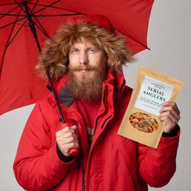 Kepperton SERIAL ANGLERS Spicy Trail Mix - Gourmet Snack Munch for Fishermen Funny Gift Fishing Lovers Taste Like Crushing Beer Before the Sun Comes Up Gifts Fisherman and Hunters 9.0 Ounce 1 count