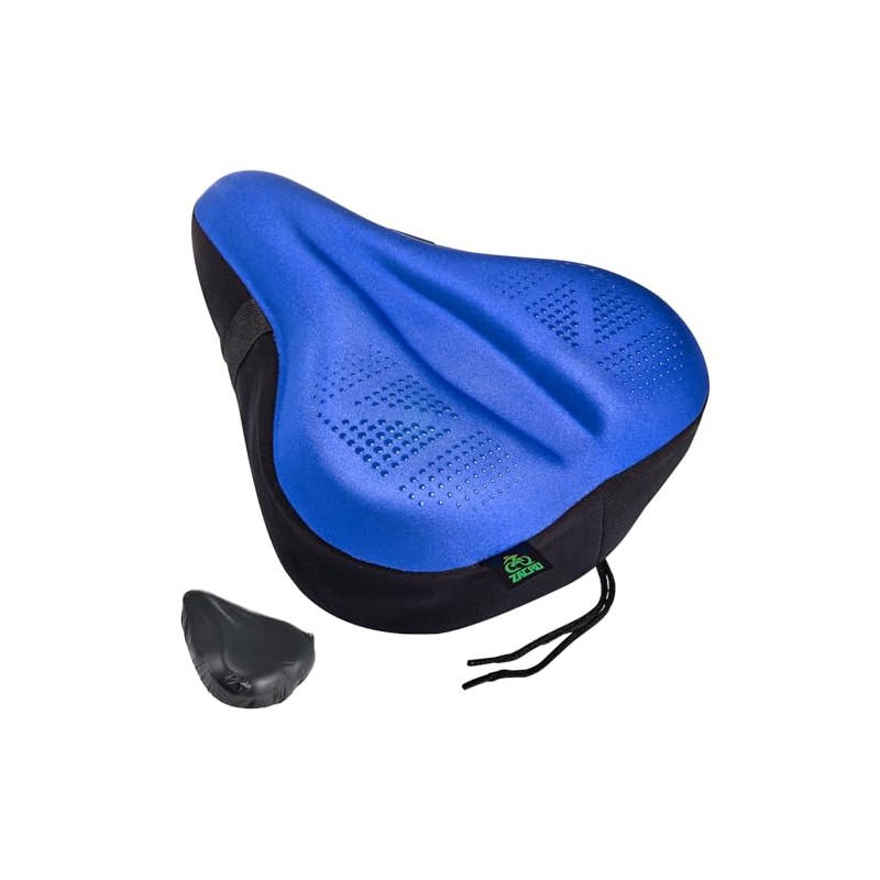 Zacro Bike Seat Cushion - Padded Gel Bike Seat Cover