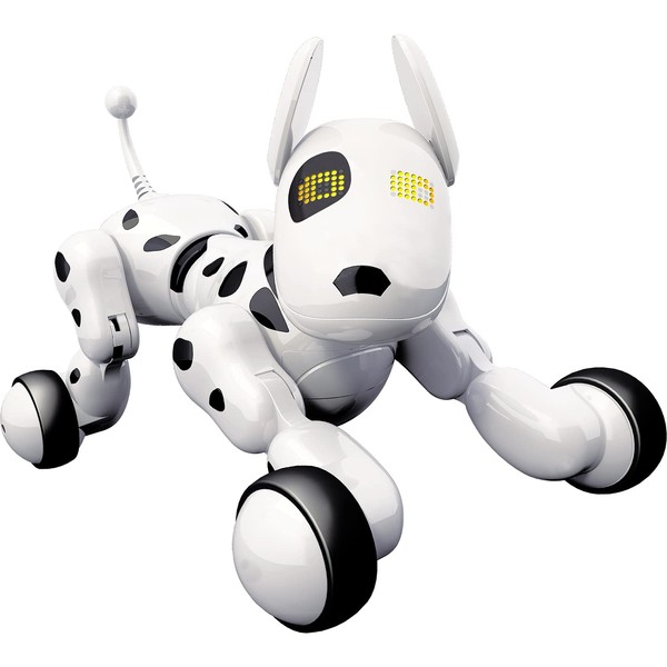 Dimple DC13991 Interactive Robot Puppy with Wireless Remote Control Kids Robotic Toy Electronic Pet RC Animal Dog Toy #1 for Kids That Sings, Dances, Eye Mode, Speaks for Boys/Girls
