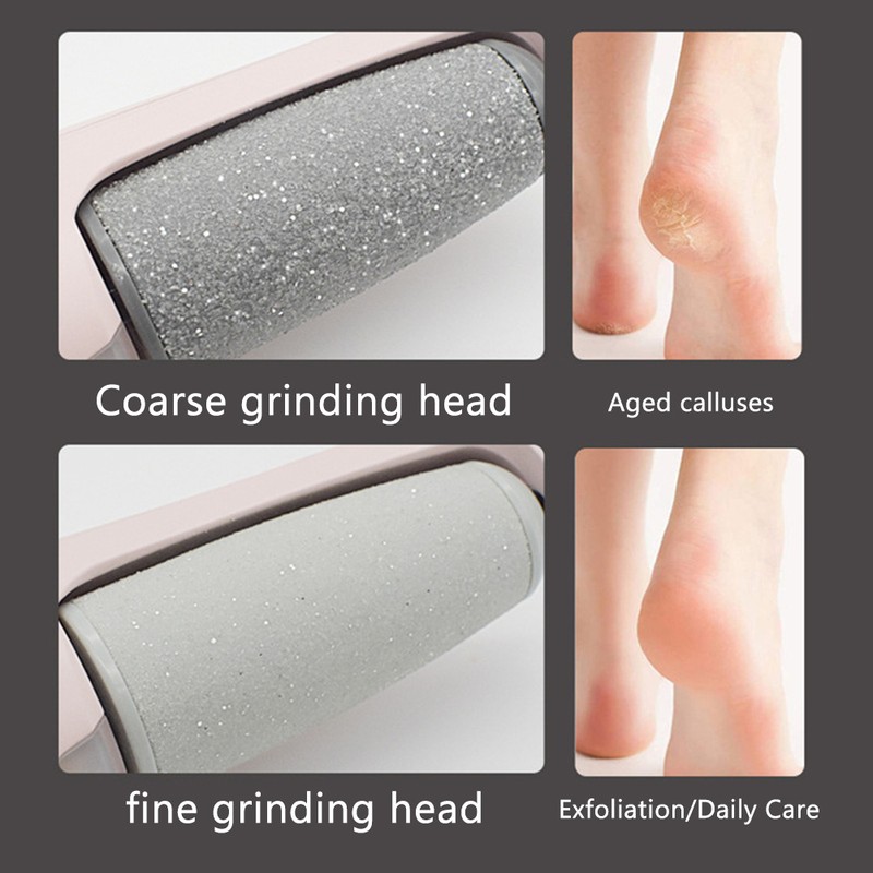 Electric Callus Remover Electric Foot Care Pedicure Set LED Rechargeable