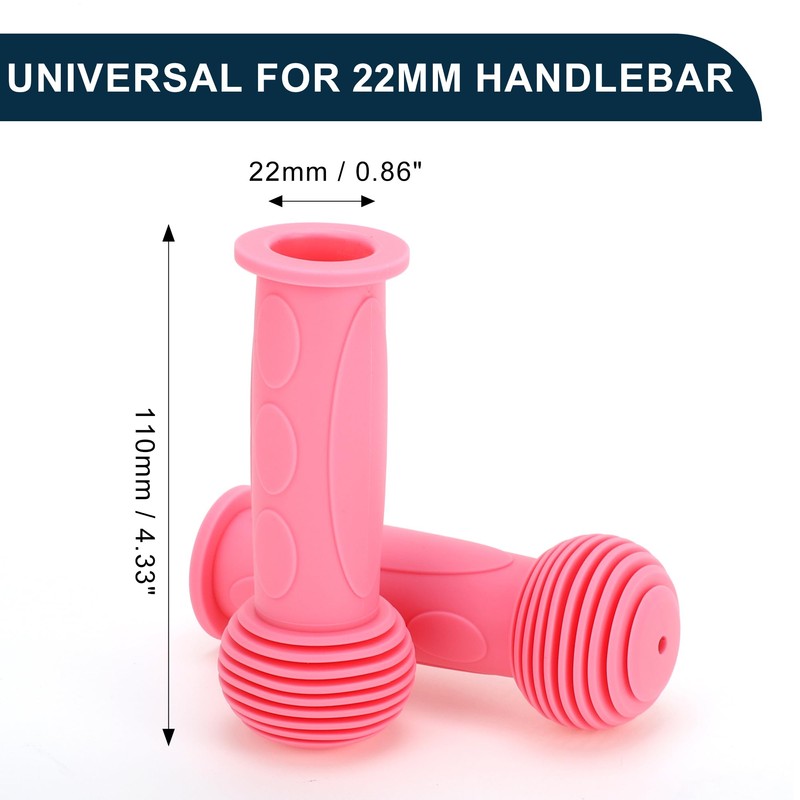 TUCKBOLD Child Bike Handlebar Grips Covers 110mm Long Soft |