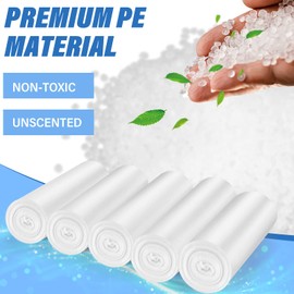 Magesh 85 Count 13 Gallon Tall Kitchen Trash Bags, Scent Free, Non-Toxic, Leak-Free, Durable, Easy Dispensing, Universal Size, Multi-Purpose, Buy with Confidence