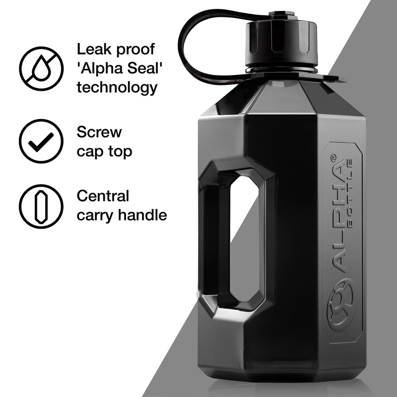 Alpha Designs | 2 Litre XXL Water Bottle (2400ml) +