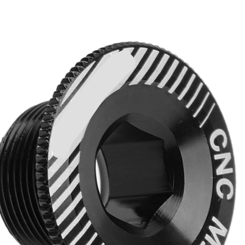 Socobeta Bicycle Crankset Crank Cover Crank Screw Compatible with Shimano