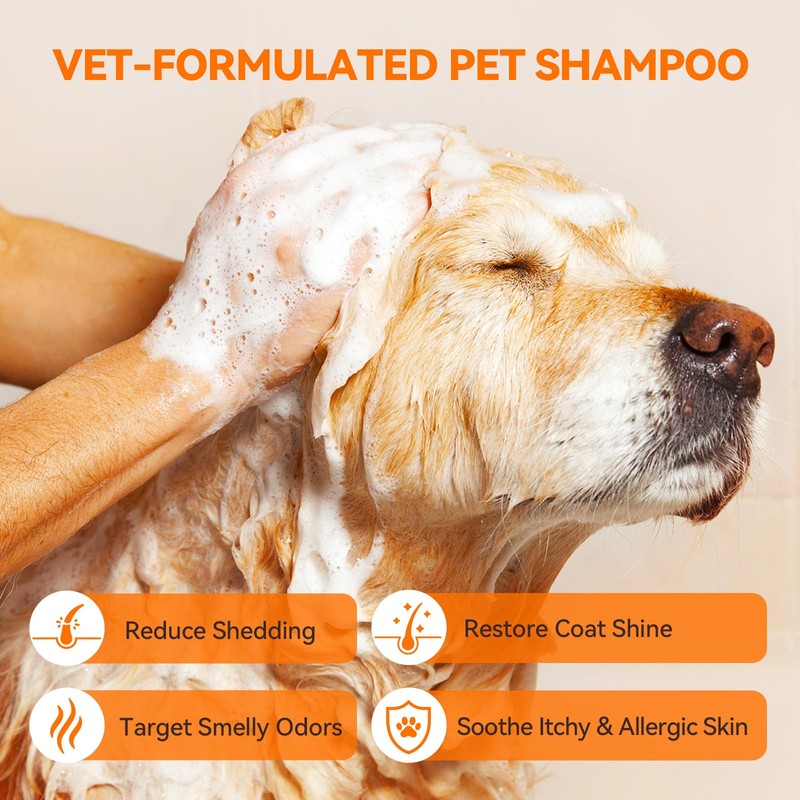 PUAINTA PUAINTA 8oz Dog Shampoo and 8 oz Krill Salmon