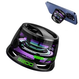 Multifunctional Magnetic Bluetooth Speaker Portable Wireless Speaker with Dynamic Multi-Color RGB Lights, Waterproof Design and Strong Magnetic Base for Outdoor Travel, Camping, and Home Use