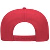 OTTO Cap with Flat Visor and Snapback, red, 57.5-62.0 cm