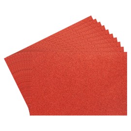 Rebower 15Pcs Foam Sheets Crafts Glitter Foam Arts Paper 12 x 8 x 5/64 Inch [for Crafts Project, Scrapbooking, DIY, Party Handicraft, Costumes]-30cm x 20cm x 2mm / Bright Red