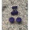 DH Flat Purple Screws Set For Spyderco Para 3 FRN