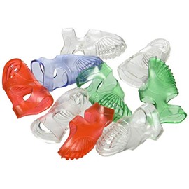 Lee Products Co. Tippi Micro Gel Fingertip Grips, Size 7 Medium - 10 Pack (S61070), Assorted