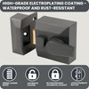 Double Locking Night Latch Narrow, Deadlock Yale Type Cylinder (1206GV)