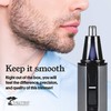 ToiletTree Products Nose Hair Trimmer with LED Light - Stainless