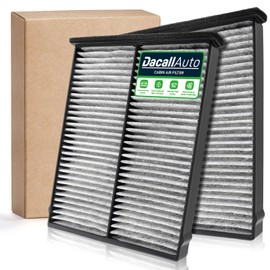 Dacall 2pcs Cabin Air Filter Set for Mazda 3 (2014-2018), for Mazda 6 (2014-2021), for Mazda CX-5 (2013-2024); Replace KD45-61-J6X, CP11811