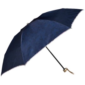 Moonbat Mira Shaun Rain Umbrella, Folding Umbrella, Double-Sided Transfer, Women's, blue (navy blue)