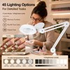 knitly Magnifying Glass with Light, 15X Magnifying Glasses for Close