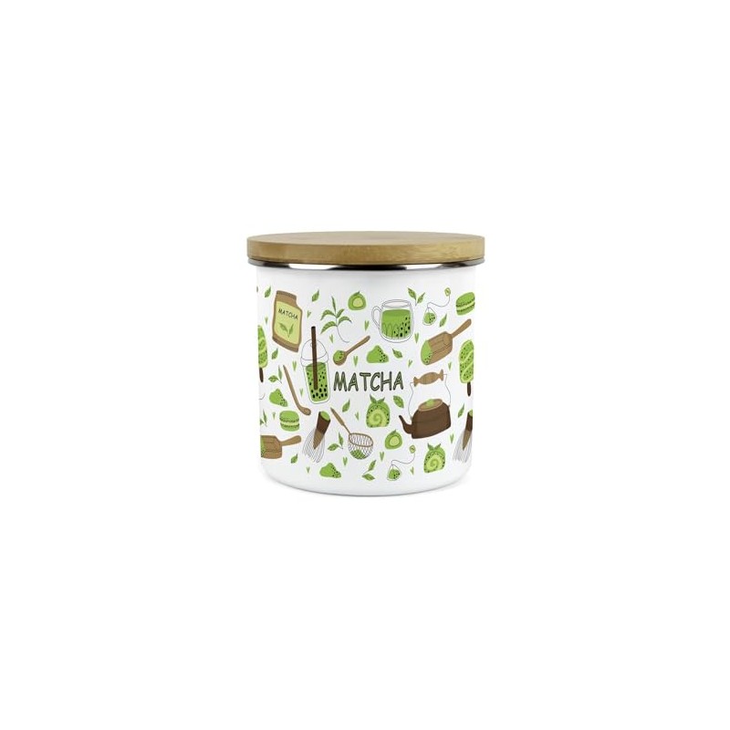 Purely Home Matcha Storage Canister - Gifts for Tea Lovers/Drinkers