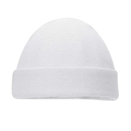 MK MATT KEELY 3 Pack Baby Hats Newborn Baby Beanie Caps Infant Cotton Caps for 0-3 Months