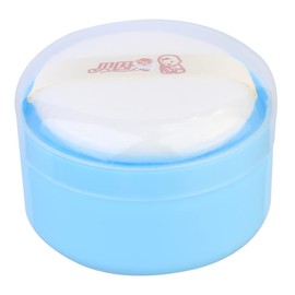 BELLIFFY Box Body Powder Box Travel Cosmetic Case Powder Puff Container Holder Kit Powder Container with Puff for Adults Travel Cosmetic Containers Kits Textile Cotton