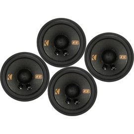 KICKER Bundle of 2 Items 2-3/4" KS Series Midrange Car Speakers KSC270, 51KSC2704