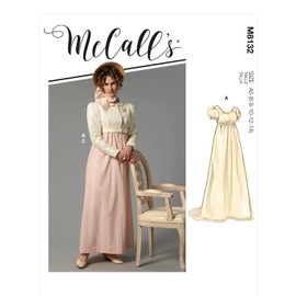 McCalls M8132A5 Misses Costume, A5 (6-8-10-12-14)