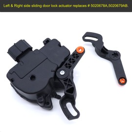 Sliding Door Lock Actuator for 2008-2016 Chrysler Town & Country,2008-2019 for Dodge Grand Caravan Replaces # 5020678AA 5020679AB, Left & Right Rear Side.