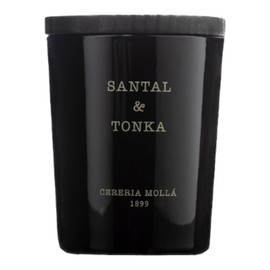 Cereria Molla Scented Candle Travel Size 2.4 oz - Luxury Home Fragrances - Handmade EU (Santal & Tonka)