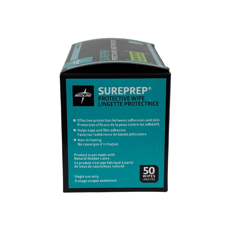 Medline SurePrep Skin Protective Barrier, Wipe - Premium Quality Medical