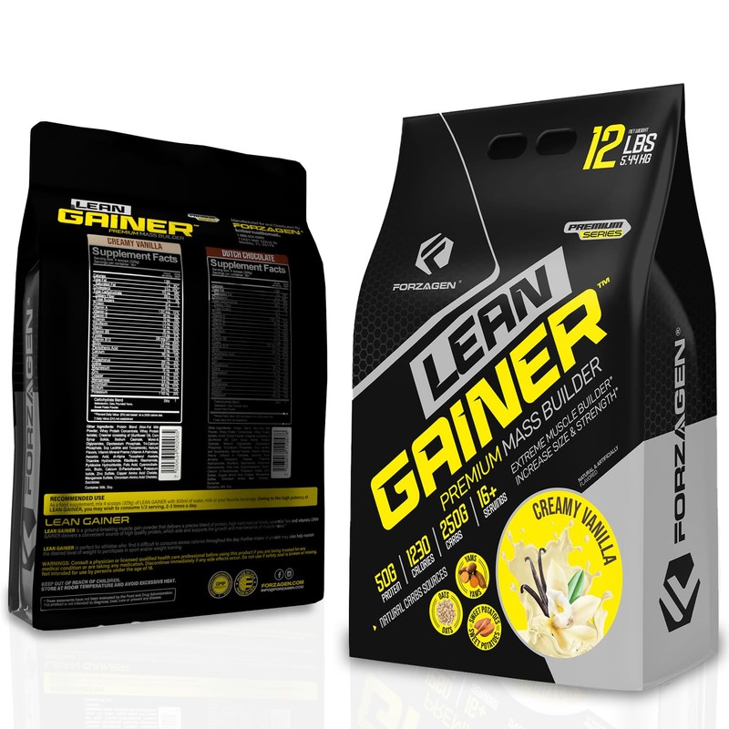 Forzagen Lean Gainer Premium Mass Builder | Mass Gainer Protein