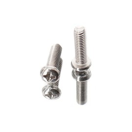 cSeao 100pcs M2 x 8mm Pan Head Phillips Drive Machine Screws 304 Stainless Steel