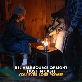 9-Hour White Candles for UCO Candle Lanterns, Long-Burning Candles for Outdoor, Camping, Prepping Supplies and Emergency Preparedness