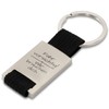 Geschenkritter 10010 Men's Keyring, black