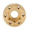 4PCS RC Wheel Hex Hub Adapter 1.9 2.2in Rustproof Widen