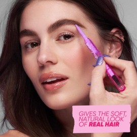 Brand: Kosas Kosas Brow Pop - Longwear Eyebrow Makeup, Dual-Sided Medium Chocolate Brown