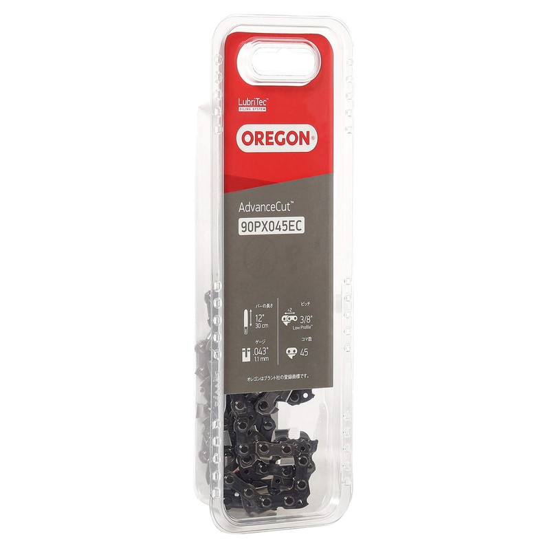 OREGON 90PX045EC Saw Chain, 12 inches (30 cm), Compatible Chainsaw
