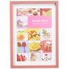 KING 815125 JWC-2L-PK Photo Frame, Wooden Frame, 2L, Pink
