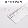 LKCCTK 5.9 inches (15 cm) Clear Plastic Ruler Set of