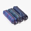 HUS. All Weather Check Folding Umbrella, For Both Sun and