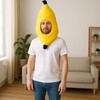 EujRcf Banana Hat, 55cm Funny Yellow Banana Hat, Reusable Cosplay