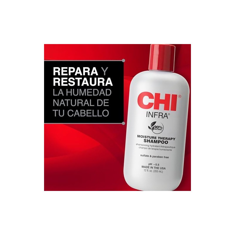 Chi Infra Shampoo, 12 Fluid Ounce