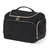 GLIDESMOOTH Makeup Bag, Large Travel Cosmetic Bag with Handle, Spacious