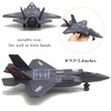 OTONOPI Fighter Jet Military Plane Model F-35 Aircraft Army Air