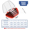 WUFANC Professional Screw Extractor Set, Left Extractor Set for M4