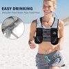 Running Vest for Women Men,Adjustable Chest Straps Running Hydration Vest,